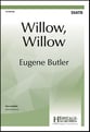 Willow, Willow SSATB choral sheet music cover